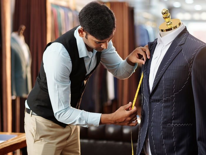 Tailor made suit